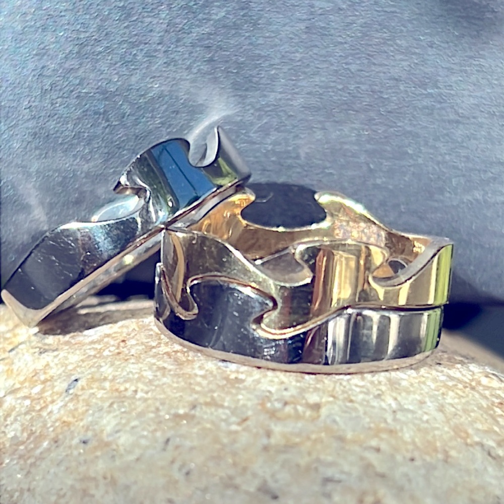 Georg Jensen 18k fusion ring - Picture 9 of 17